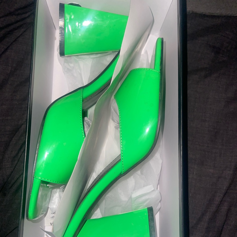 Green heels
